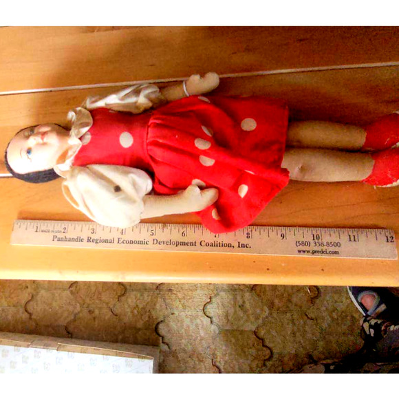 1940's Vintage "Polish Girl"  Doll Made in Poland - Picture 9 of 10